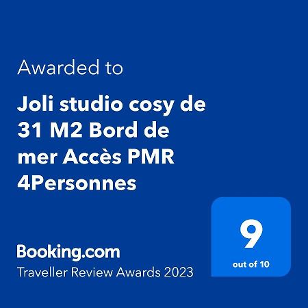 Joli Studio Cosy De 31 M2 Bord De Mer Acces Pmr 4Personnes La Ciotat Exterior photo